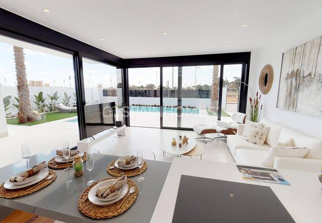 Torre-pacheco Murcia'da Modern Tasarımlı Müstakil Villalar 7