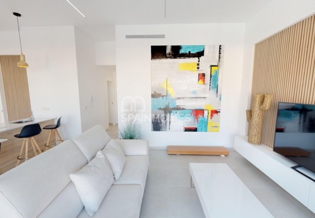 Costa Calida’da Plajlara Yakın Şık Müstakil Villalar 10