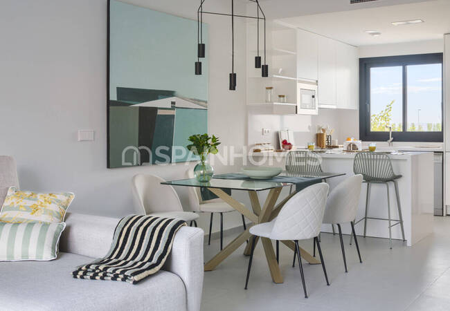 Maisons De Ville Modernes Dans Un Vaste Espace Commun À Murcia 6