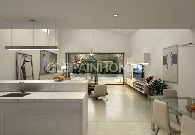 Amplias Villas Con Vista Al Campo De Golf En Murcia 29