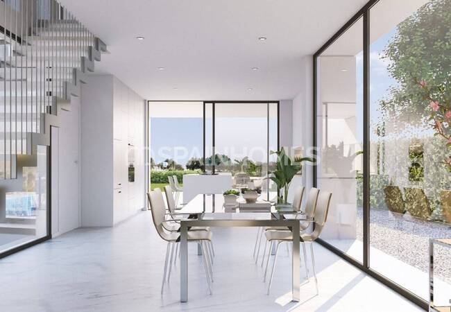 Amplias Villas Con Vista Al Campo De Golf En Murcia 27