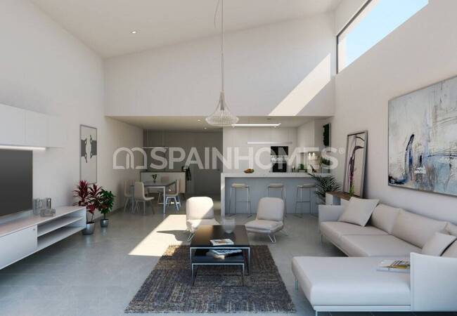 Amplias Villas Con Vista Al Campo De Golf En Murcia 28