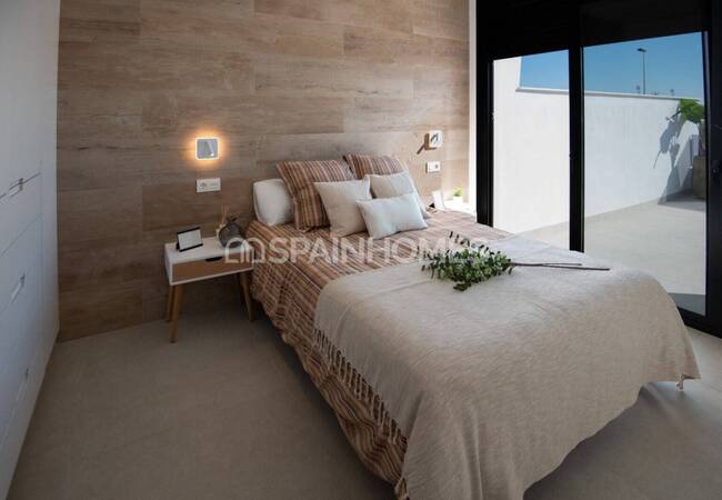 Villas Independientes Con Piscinas Privadas Y Solariums En San Javier 44