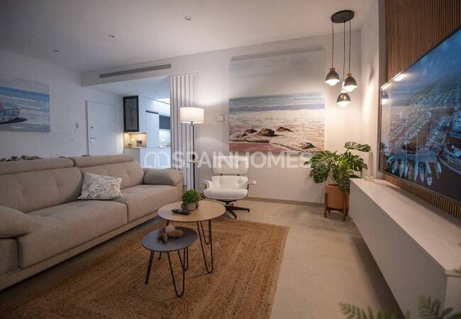Villas Independientes Con Piscinas Privadas Y Solariums En San Javier 72