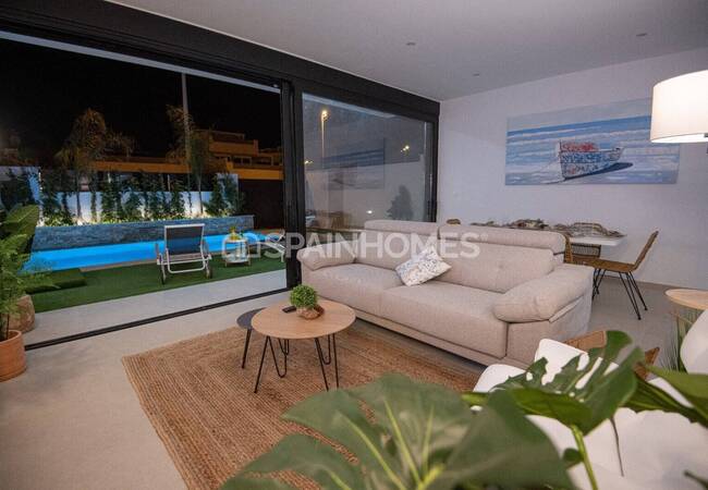 Villas Independientes Con Piscinas Privadas Y Solariums En San Javier 74