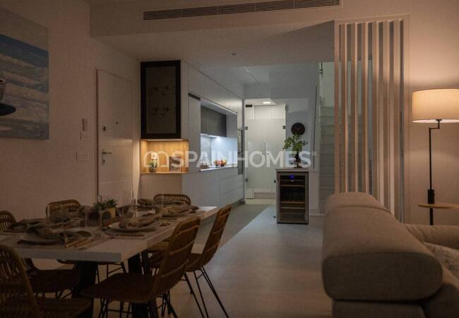 Villas Independientes Con Piscinas Privadas Y Solariums En San Javier 75