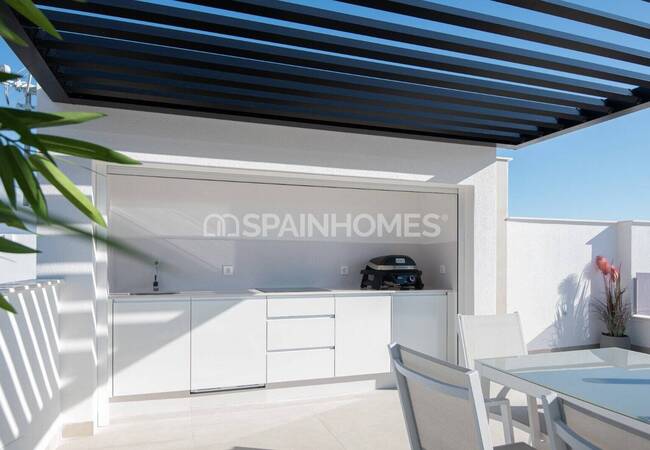 Villas Independientes Con Piscinas Privadas Y Solariums En San Javier 80