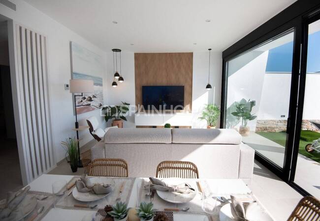 Villas Independientes Con Piscinas Privadas Y Solariums En San Javier 81