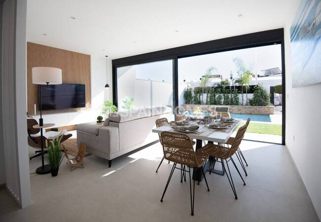 Villas Independientes Con Piscinas Privadas Y Solariums En San Javier 82