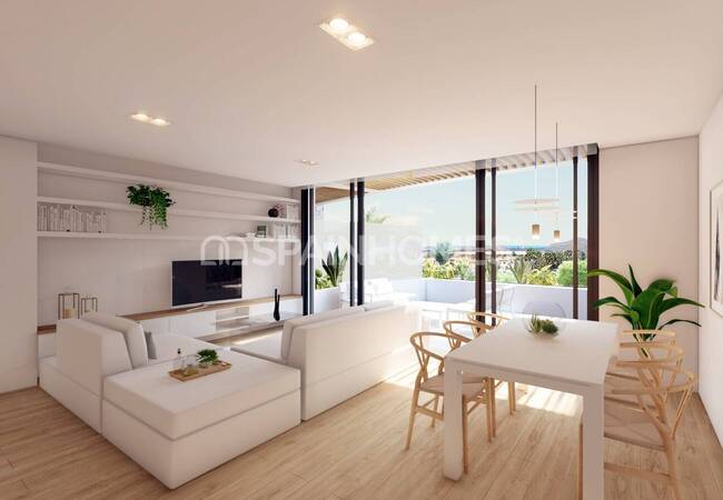 Cartagena La Manga'da Popüler Bir Bölgede Konforlu Daireler 9