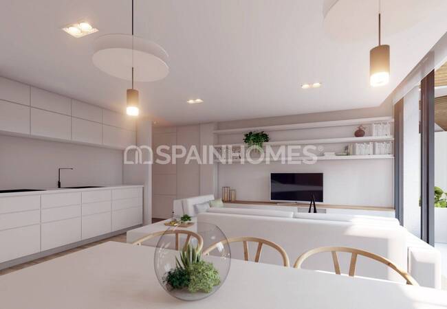 Cartagena La Manga'da Popüler Bir Bölgede Konforlu Daireler 12