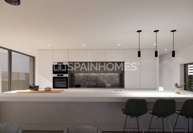 Murcia'da Yapay Plajlı Sitede Lüks Müstakil Villalar 16