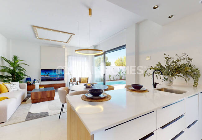 Современные Отдельные Дома с Бассейнами в Лос-Алькасаресе 19