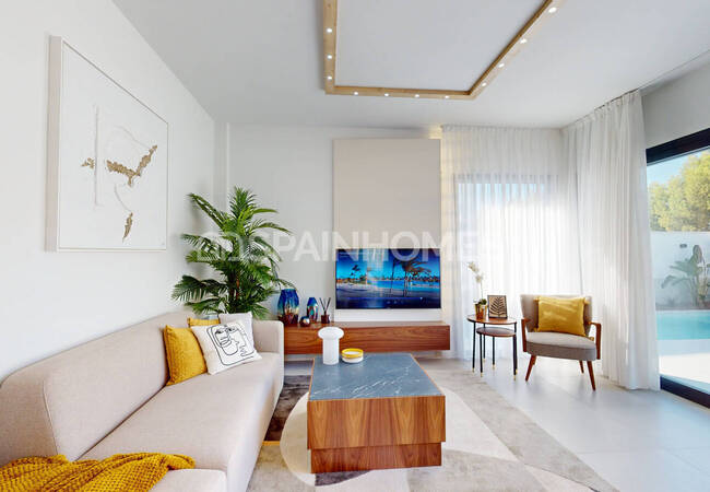 Современные Отдельные Дома с Бассейнами в Лос-Алькасаресе 12