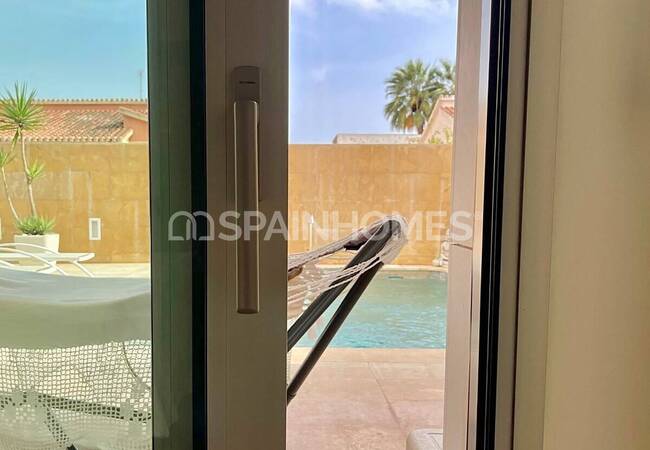 Costa Calida San Pedro Del Pinatar'da Havuzlu Şık Villa 37