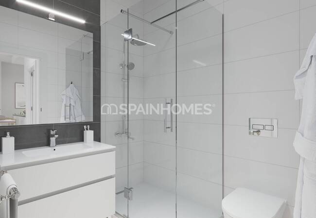 Mazarron Murcia'da Plaja Sadece 500 Metre Mesafede Daireler 10