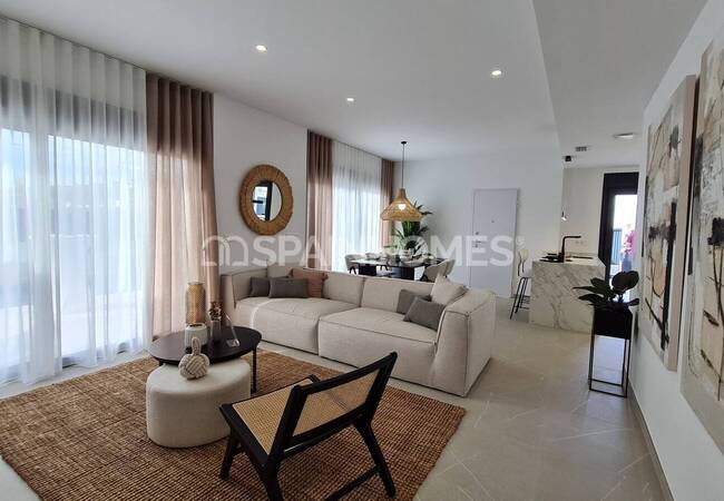 Torre Pacheco'da Prestijli Bir Sitede Modern Villalar 41