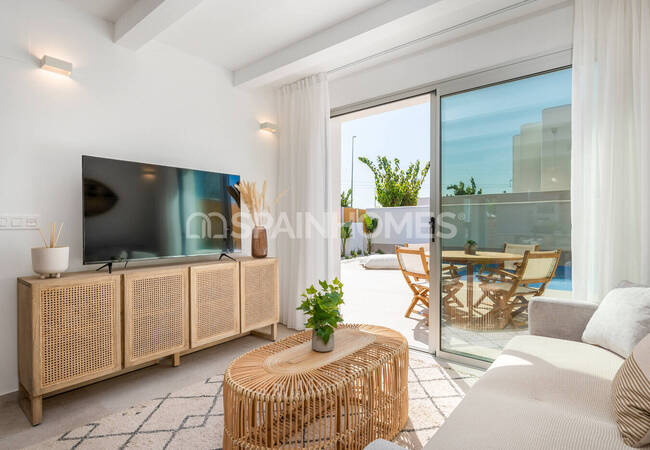 Дома в средиземноморском стиле в Лос-Алькасарес, Коста-Калида 12