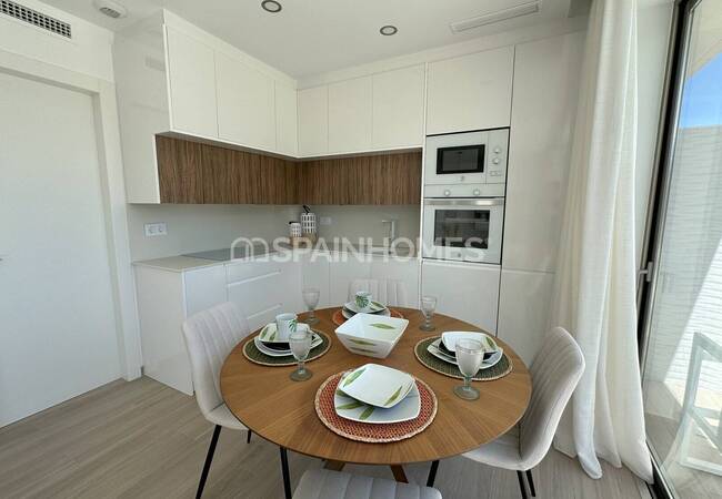 Murcia Los Belones'te Özel Havuzlu ve Otoparklı İkiz Villa 14