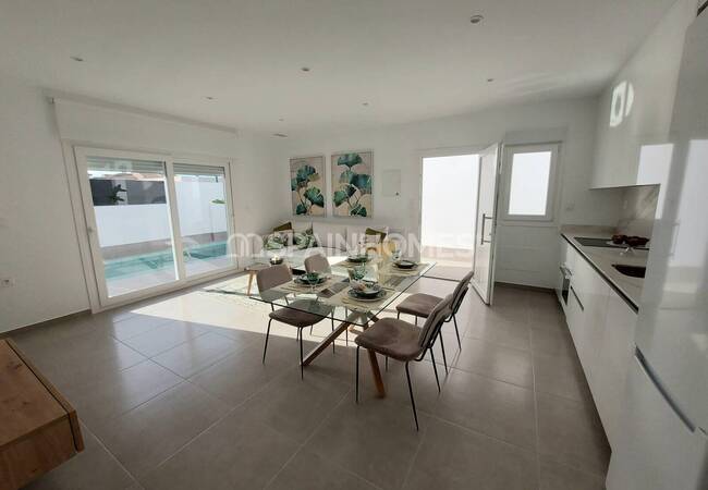 Hedendaagse Bungalows Met Privé Zwembad In Roldán, Murcia 12