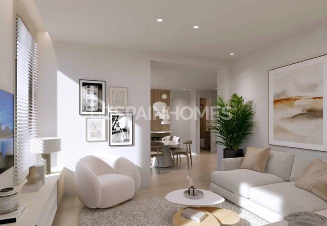 Los Alcázares'te Plaja ve Golf Sahasına Yakın Konumda Daireler 6