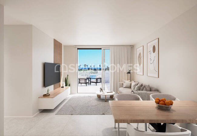 Torre De La Horadada'da Plaja ve Olanaklara Yakın Daireler 10