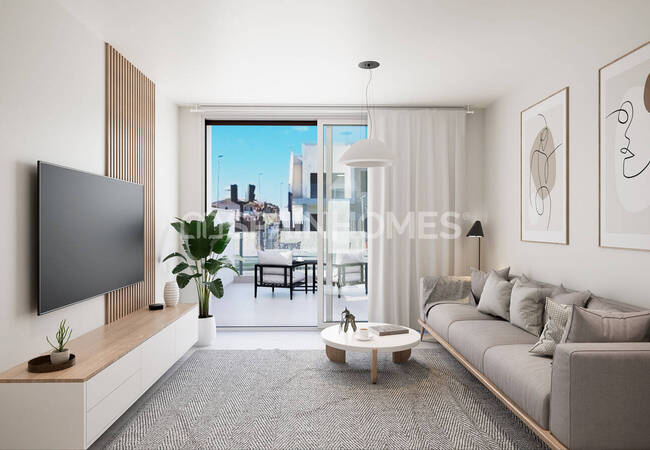 Torre De La Horadada'da Plaja ve Olanaklara Yakın Daireler 8