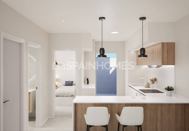 Torre De La Horadada'da Plaja ve Olanaklara Yakın Daireler 19