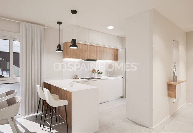 Torre De La Horadada'da Plaja ve Olanaklara Yakın Daireler 21