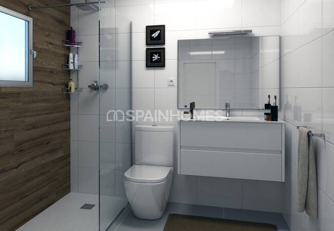 San Pedro Del Pinatar'da Plaja Yakın 3 Odalı Müstakil Villalar 9