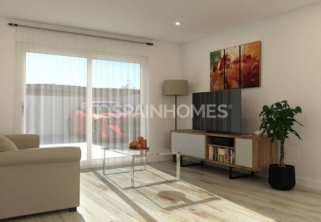 San Pedro Del Pinatar'da Plaja Yakın 3 Odalı Müstakil Villalar 4