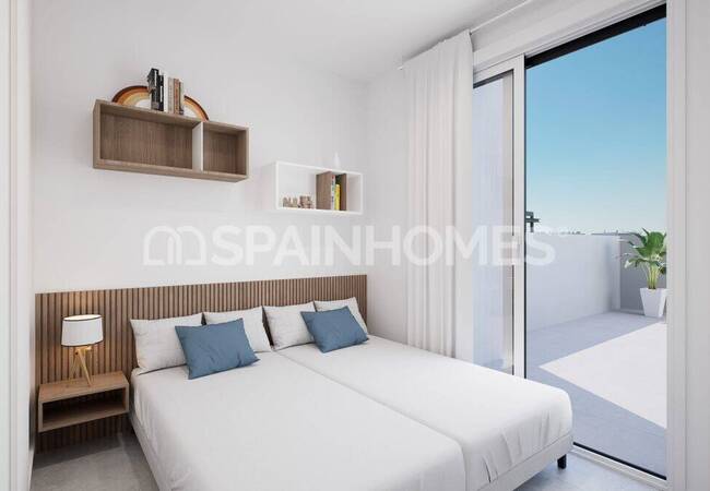 3-schlafzimmer-wohnungen Mit Pool In Strandnähe In Los Alcazares 16