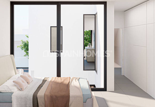 Eleganta Radhus Med Privata Pooler I San Pedro Del Pinatar 12