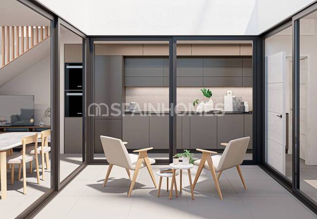 Eleganta Radhus Med Privata Pooler I San Pedro Del Pinatar 9