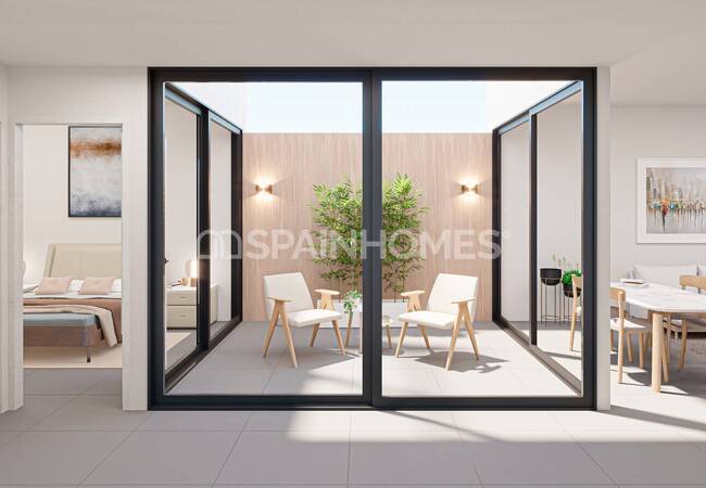 Eleganta Radhus Med Privata Pooler I San Pedro Del Pinatar 10