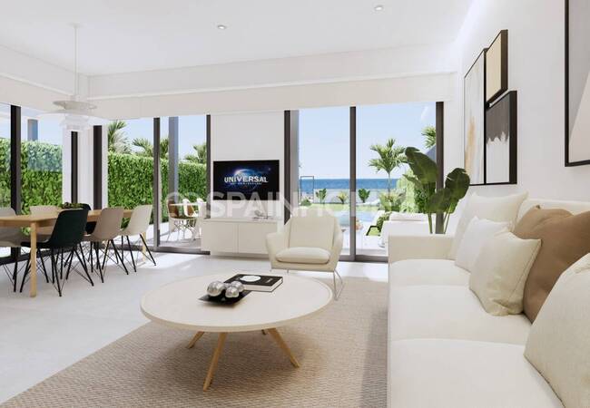 Luxe 3-slaapkamerhuizen Aan Het Strand In Los Alcazares 17
