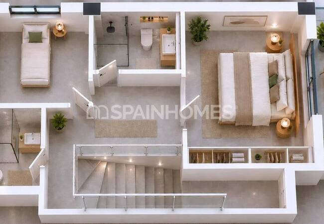 Charming Duplex Houses Near the Beach in La Azohía 11