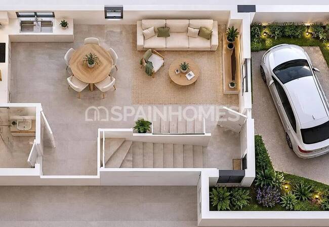 Charming Duplex Houses Near the Beach in La Azohía 12