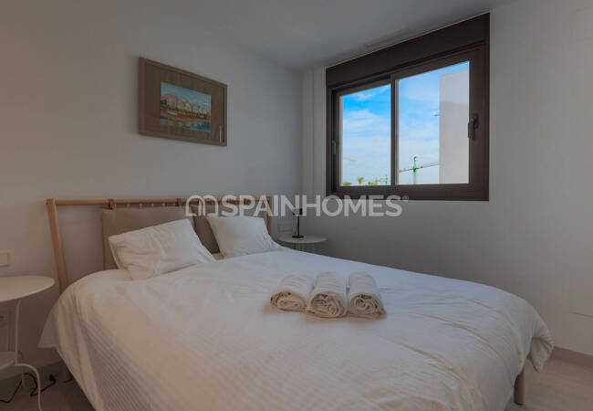 Santa Rosalía Murcia'da Güneye Bakan Bahçeli Şık Evler 18