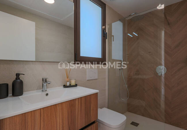 Santa Rosalía Murcia'da Güneye Bakan Bahçeli Şık Evler 19