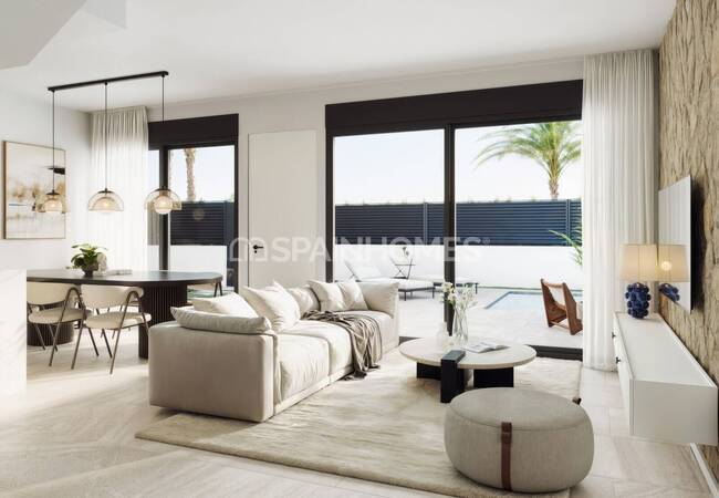 Houses with Pools in Santa Rosalia Resort in Murcia 5