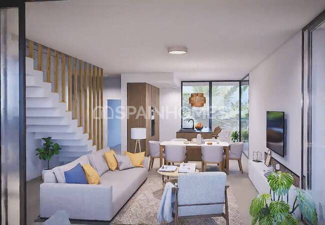 Flats with Gardens or Roof Terraces in Mar De Cristal 7