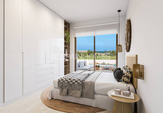 Los Alcázares Golf Resort'ta Deniz Manzaralı Şık Daireler 12