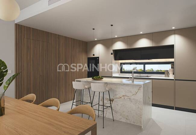 Santa Rosalía’da Geniş Teraslı ve Havuzlu Şık Daireler 14