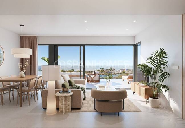 Santa Rosalía’da Geniş Teraslı ve Havuzlu Şık Daireler 23