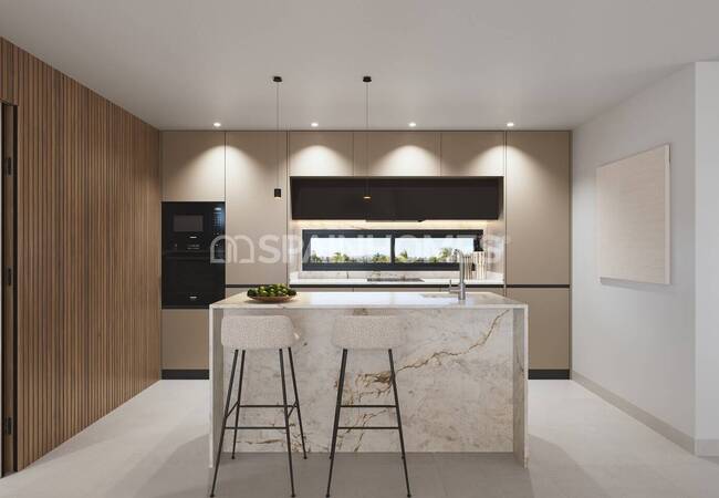 Santa Rosalía’da Geniş Teraslı ve Havuzlu Şık Daireler 17