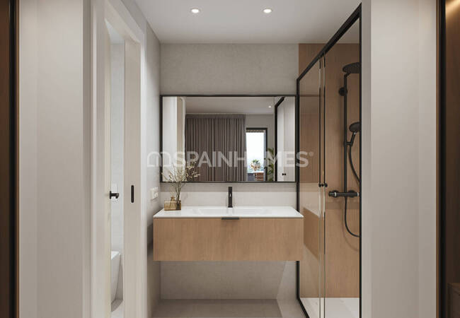 Santa Rosalía’da Geniş Teraslı ve Havuzlu Şık Daireler 18