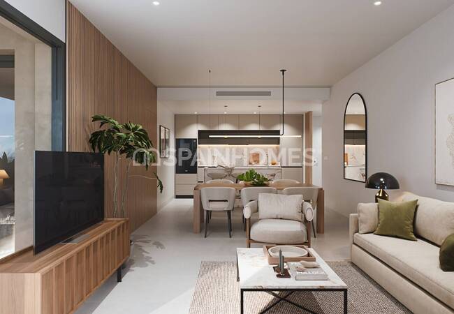 Santa Rosalía’da Geniş Teraslı ve Havuzlu Şık Daireler 21