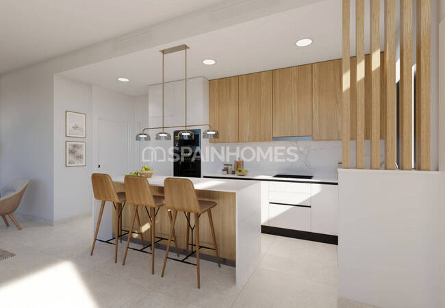 Отдельные дома с бассейном и солярием в Фуэнте-Аламо 6