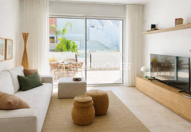 Apartments in a Complex with Rooftop Pool in San Pedro Del Pinatar 5